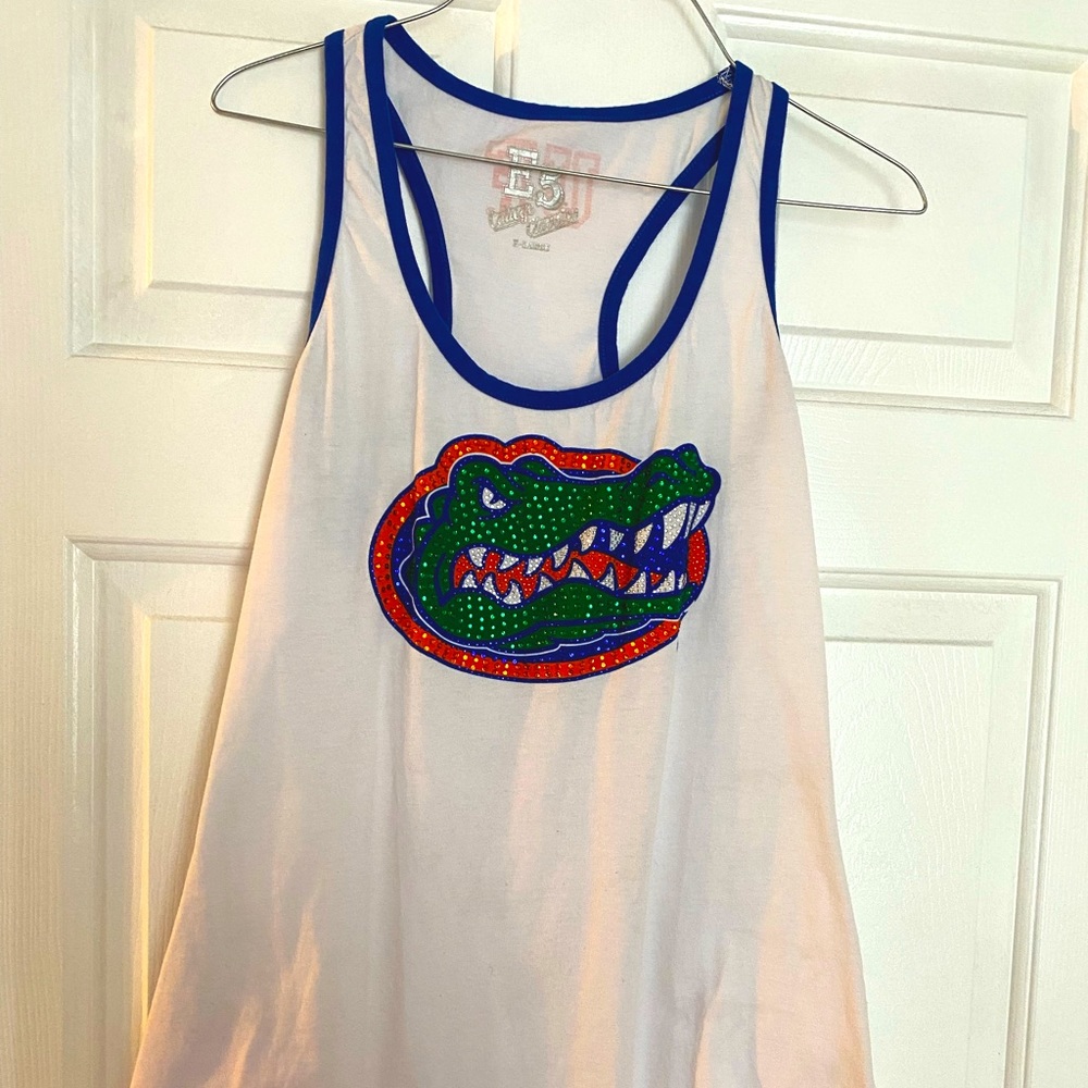 Gator bling tank top
